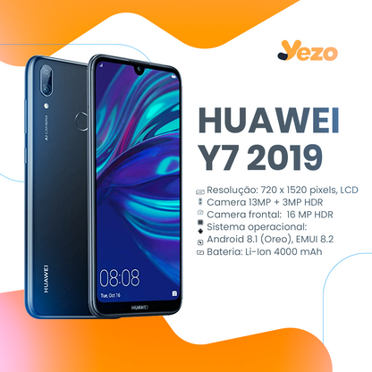 Huawei Y7 Pro 2019 - 4GB + 64GB DUAL SIM