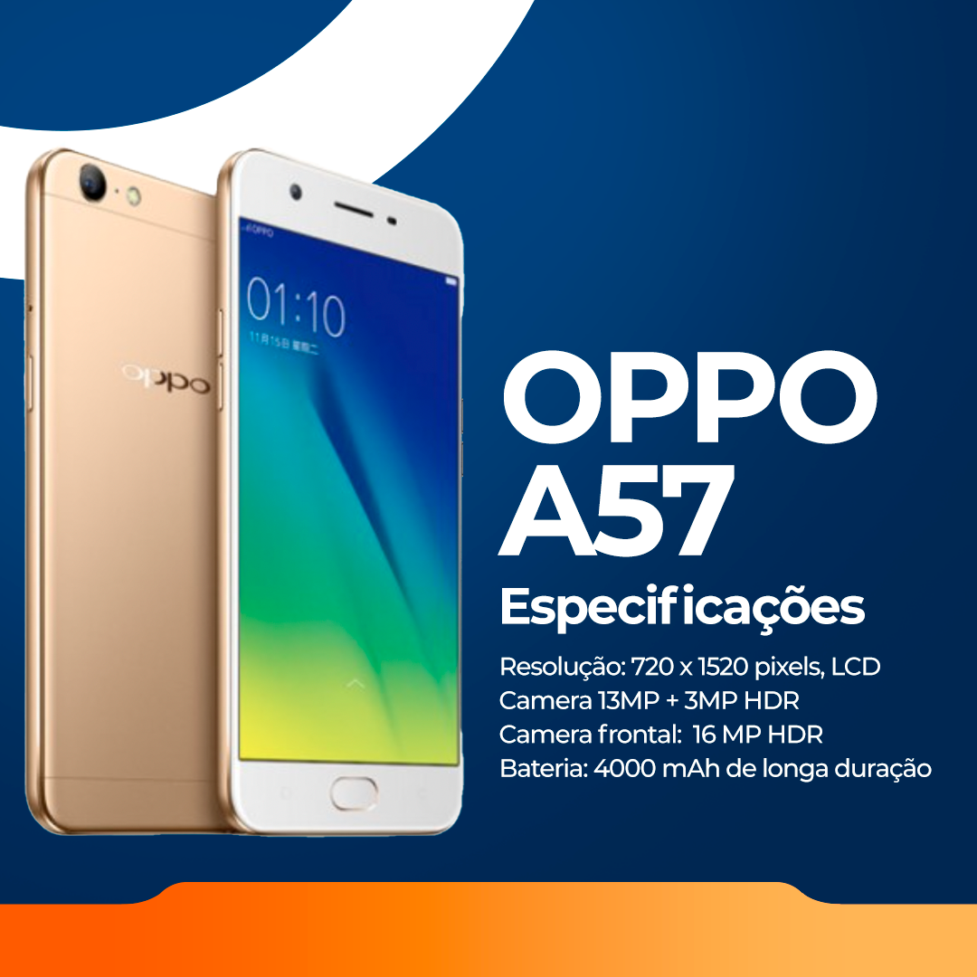 Oppo A57 - 4GB + 32GB DUAL SIM