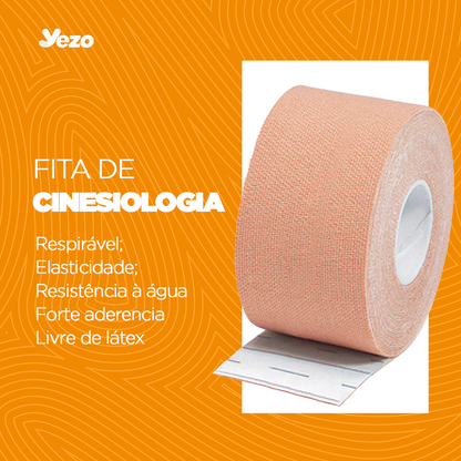 Fita de Cinesiologia - Reduz a Dor, Inflamação e Melhora o Desempenho Atlético