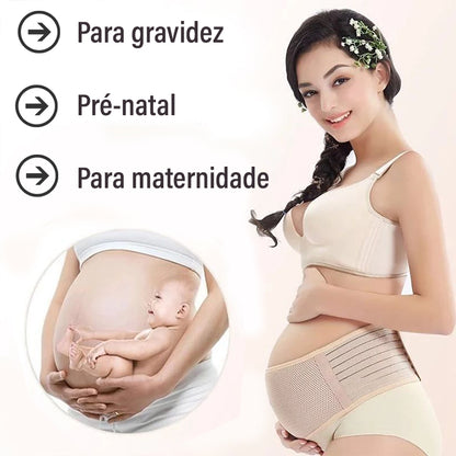 Cinta de Maternidade Abdominal - Escolha Certa para Proteger Mulheres Grávidas (50% de Desconto)